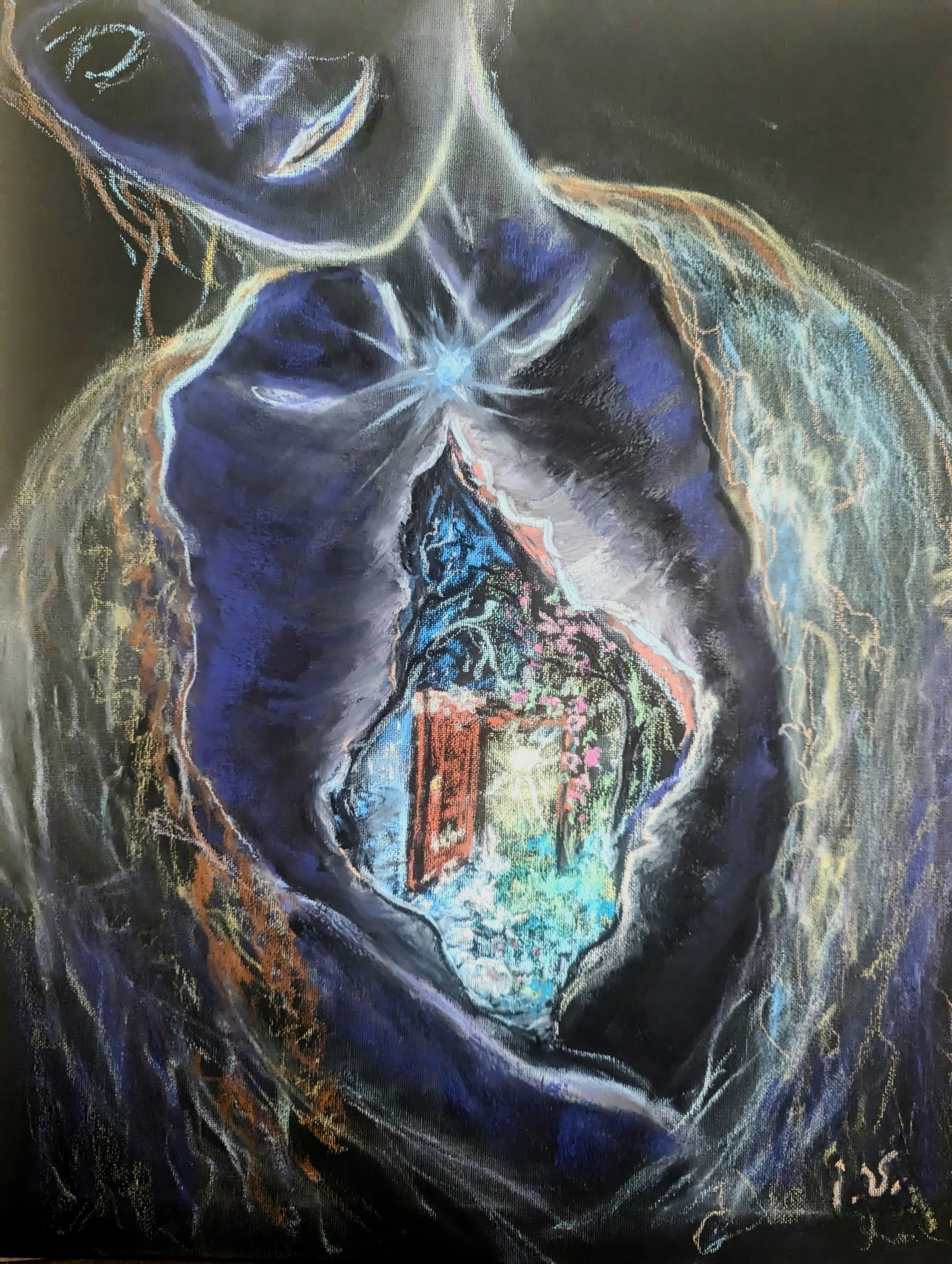 Painting by Dr. Irina Valentin